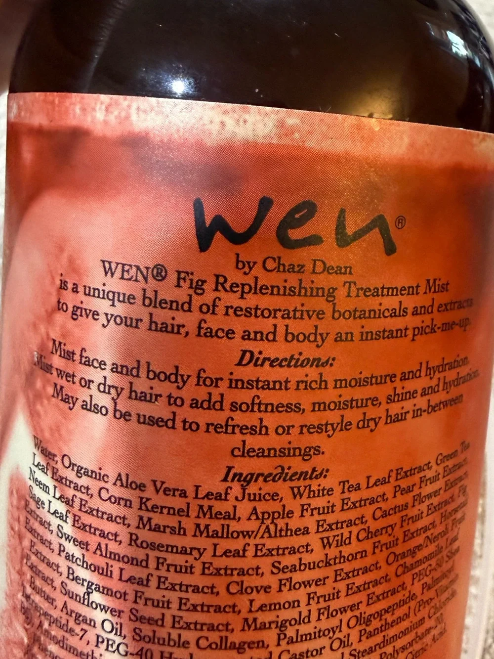 WEN Fig Replenishing Treatment Mist - new